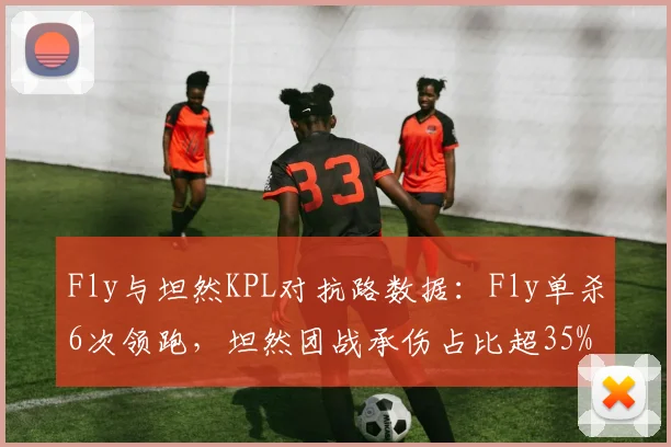 Fly与坦然KPL对抗路数据：Fly单杀6次领跑，坦然团战承伤占比超35%